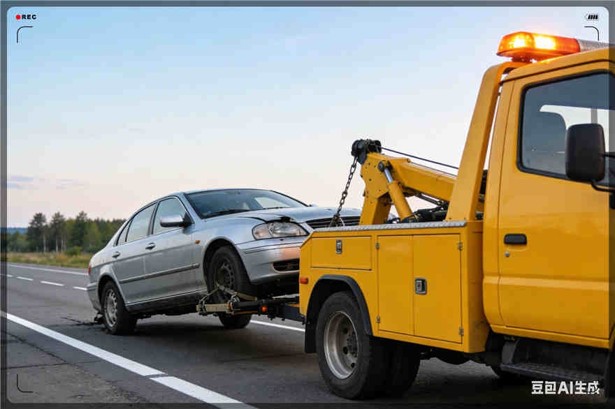 辽中区拖车救援电话【案例】