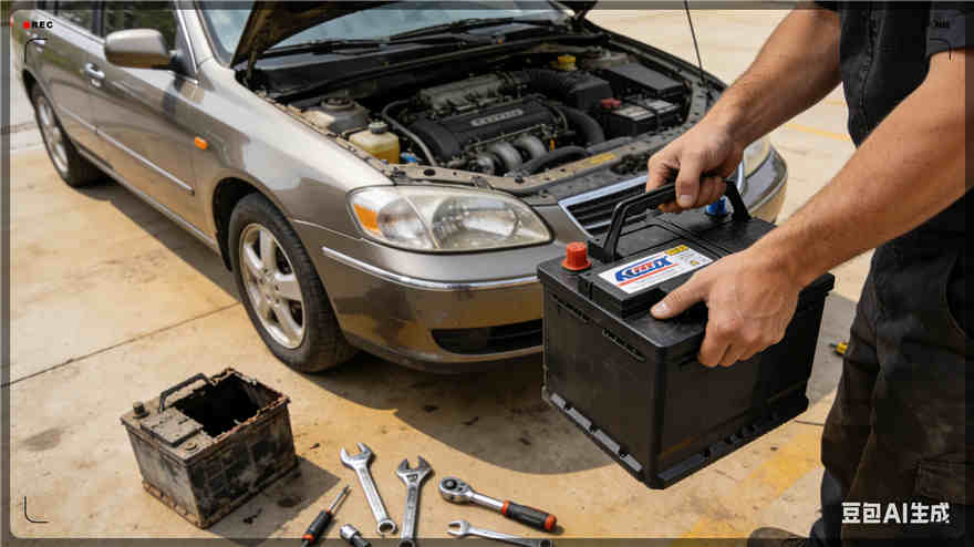 辽中区汽车换电瓶电话【案例】